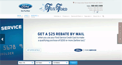 Desktop Screenshot of foxfordwolfpoint.com